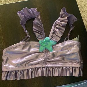 Three-piece the little mermaid swimsuit for girls